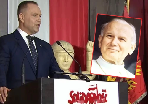 Nawrocki zaczął pouczać rząd Tuska. Wspomógł się… Janem Pawłem II. „Jak pisał wielki papież Polak…”