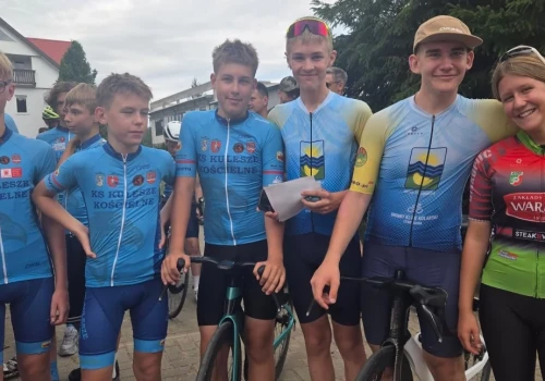 Kolejne świetne wyniki kolarzy KS Kulesze Kościelne. Miejsca na podium w Stawigudzie