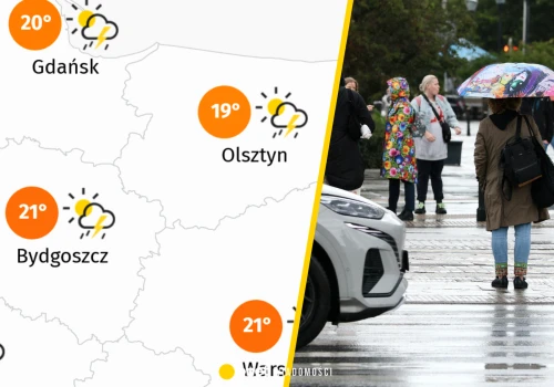 W tych regionach przejdą dziś burze i ulewy. Pogoda miejscami będzie niebezpieczna