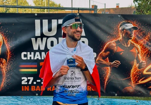 Mateusz Wiśniewski Wicemistrzem Świata w potrójnym Ironmanie