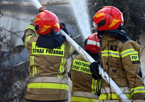 Strażacy z Podkarpacia mieli pełne ręce roboty. Ponad 5 tys. interwencji w wakacje