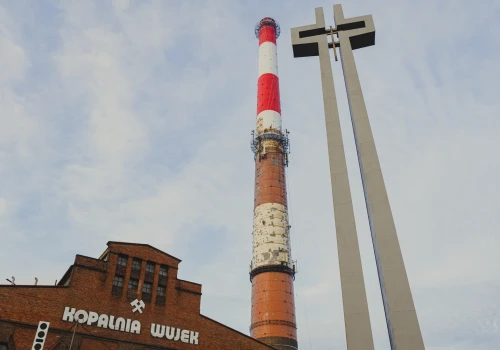 Protest w kopalni 