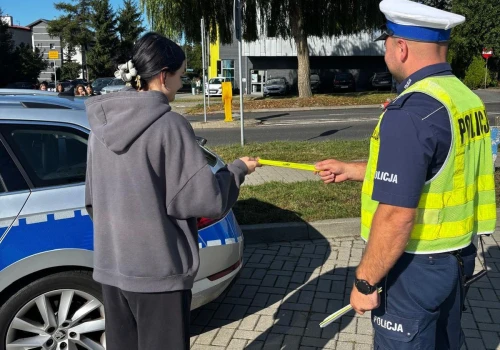 Bezpieczna droga do szkoły. Więcej policyjnych patroli na ulicach Lublina