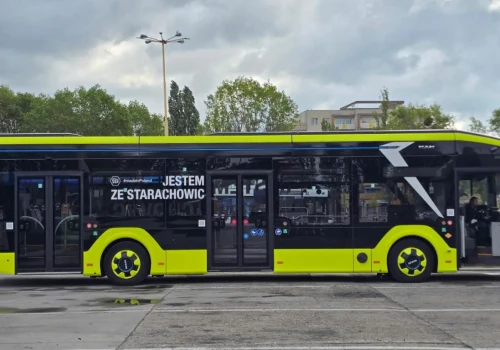 Szczecin testuje nowego elektrycznego MAN-a