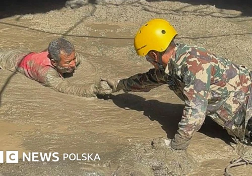 Podziemny koszmar w Nepalu: powódź uwięziła w tunelach setki pracowników elektrowni