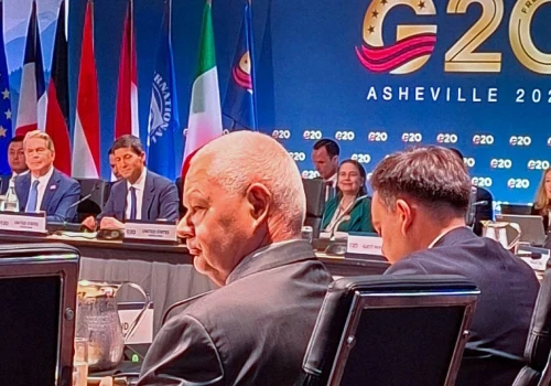 Prezes NBP spotkał się z szefami banków G20