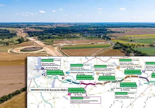Oto najdłuższy plac budowy w Polsce. Prace trwają na blisko 100 km trasy