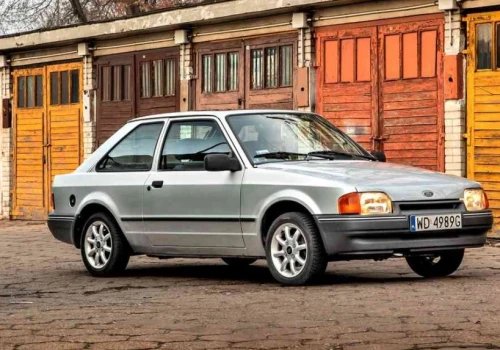 Ford Escort Mk IV – efekt rodzinnej sprzeczki