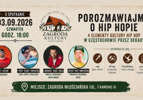 Porozmawiajmy o hip-hopie. Cztery elementy kultury hip-hop w Częstochowie przez dekady