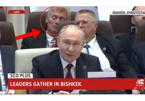 Przemówienie Putina i nagły kadr. Ujawnili wpadkę Pieskowa