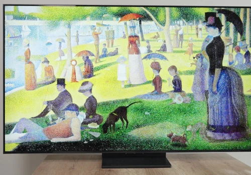 Ten telewizor chce zniknąć ze ściany. Ma się liczyć tylko piękno