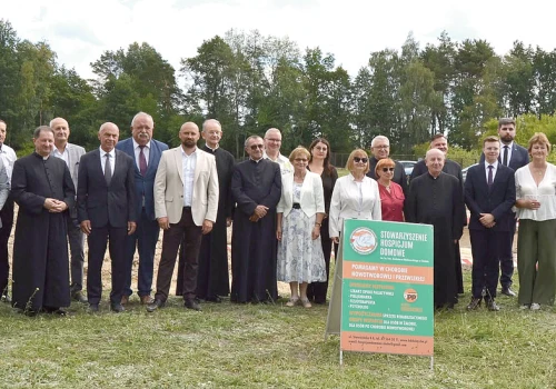 Rozpoczęła się budowa hospicjum w Nowinach
