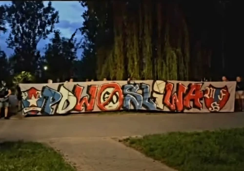 Kibole Wisły Kraków nie zniknęli. „Młoda Ferajna” próbuje dawać o sobie znać