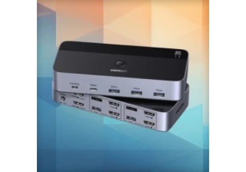 Promocja na UGREEN Switch KVM (4K, 60 Hz, 4x USB 3.0) w Amazon PL. Przełącznik za 270,74 zł!