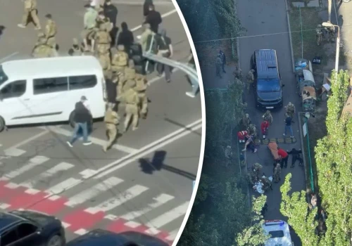 Strzelanina w Kijowie między SBU i HUR. Ofiary i tajemnicze porwanie oficera