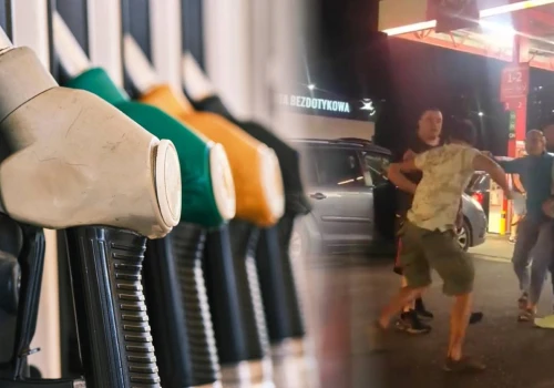 Bójka policjantów w kolejce po paliwo. Komendant stracił stanowisko