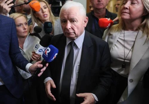 Gra o wicemarszałka. Nagłe oświadczenie Kaczyńskiego