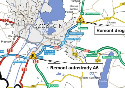 Rusza remont autostrady A6. Utrudnienia potrwają miesiące