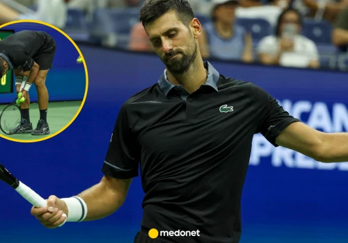 Wymiotował i walczył z bólem na US Open. Djokovic powiedział, jak się czuje. 