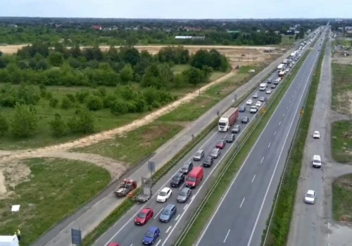 Kolejna zmiana organizacji ruchu przy S7