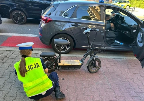 Wietnamczyk dostarczał jedzenie i jeździł po Powiślu 