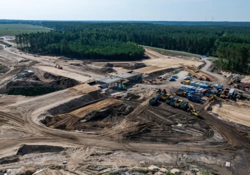 S10: najdłuższy plac budowy w Polsce. Powstaje 96 km drogi ekspresowej