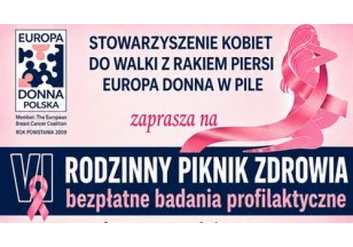 Bezpłatne badania i konsultacje w Pile. VI Rodzinny Piknik Zdrowia już 5 września