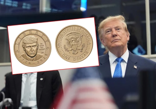 Dolar z twarzą Trumpa! Ogromne kolejki po monetę