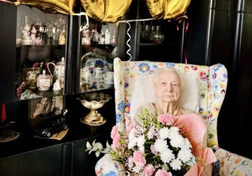 Sto lat życia pani Mieczysławy