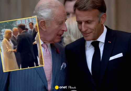 Tak Macronowie pożegnali się z królem. Gest nie umknął fotoreporterom