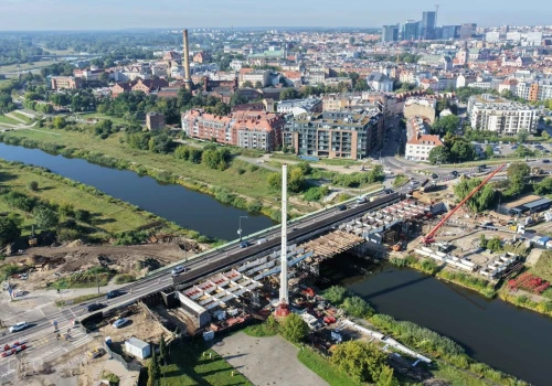 Poznań. Nowa północna nitka Mostu Chrobrego gotowa w przyszłym roku