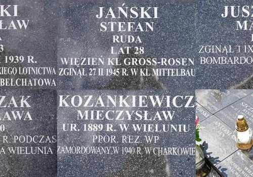 Nowe tablice na Wieluńskiej Golgocie