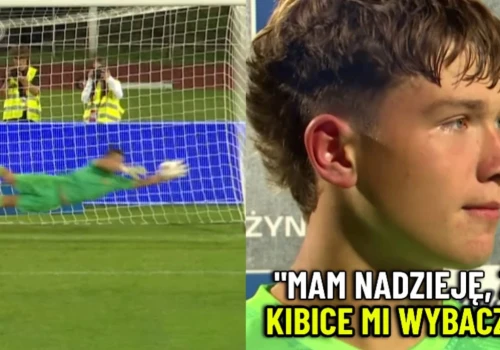 17-latek obronił trzy rzuty karne i został bohaterem Pucharu Polski. Sensacja w Pruszkowie
