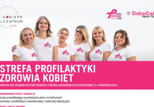 Profilaktyka blisko kobiet. Różowy Patrol podczas XXXV Krajowej Wystawy Rolniczej i Dożynek Jasnogórskich w Częstochowie