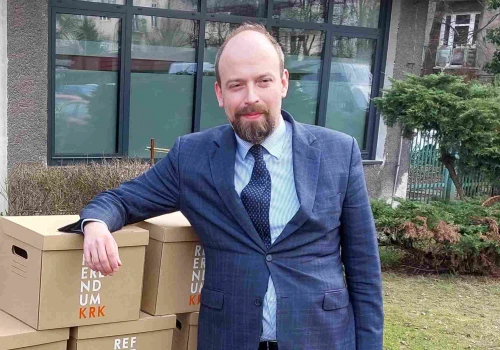 Jan Hoffman kolejnym zarejestrowanym kandydatem na prezydenta Krakowa. Kto jeszcze zdąży?