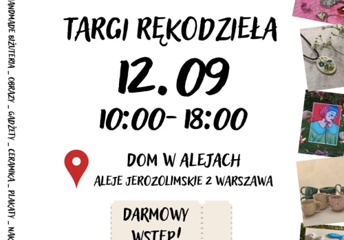 Ratujmy Twórczość – targi rękodzieła wracają do stolicy
