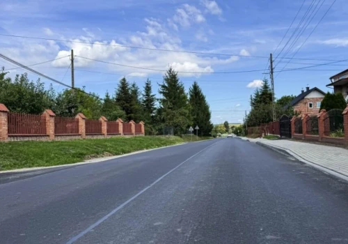 Droga Zarzecze – Pełnatycze – Bystrowice wyremontowana. Ponad milion złotych na inwestycję