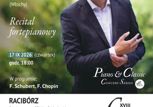 Włoski pianista wystąpi z recitalem w raciborskiej szkole muzycznej