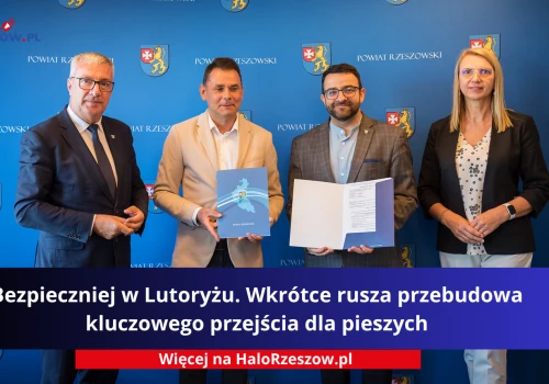 Bezpieczniej w Lutoryżu. Wkrótce rusza przebudowa kluczowego przejścia dla pieszych
