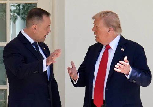 Prezydent Nawrocki zapowiada spotkanie z prezydentem Trumpem