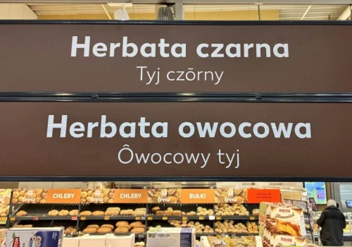 Śląskie nazwy produktów w opolskich sklepach? Jest wniosek do znanej sieci