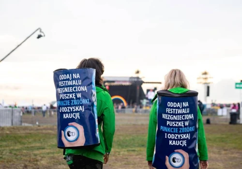 Na trasie Żywiec Męskie Granie festiwalowicze oddawali opakowania i przerabiali ubrania. Efekt? Ponad 41 tys. zwrotów w systemie kaucyjnym