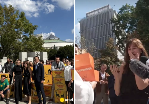 Zebrali aż 204 tys. podpisów. Maja Ostaszewska nie kryła wzruszenia