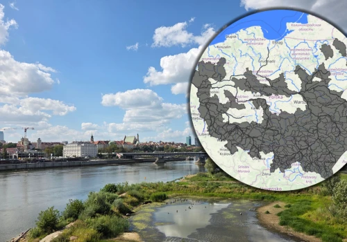 Wisła w Warszawie z niechlubnym rekordem. 91 ostrzeżeń w całej Polsce
