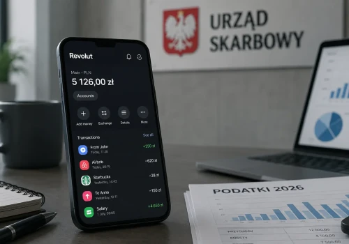 Revolut – co może trafiać do Urzędu Skarbowego w 2026?