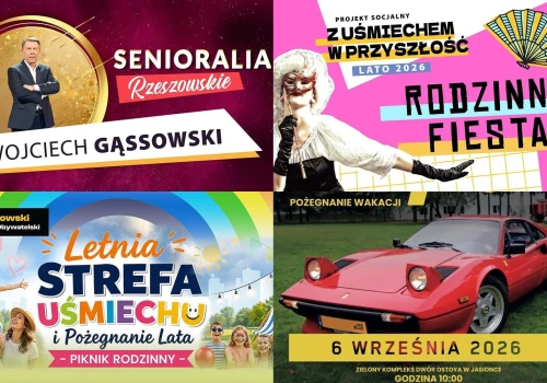 Weekendowe imprezy w Rzeszowie i okolicach 4-6 września. Będą koncerty i rodzinne atrakcje