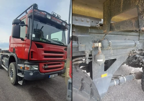 Ciężarówka z hydropneumatyką – wyjątkowy hakowiec niczym od Citroena
