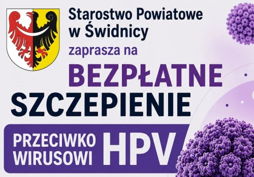 Powiat Świdnicki zaprasza: bezpłatne szczepienia przeciwko HPV