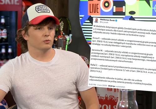 Afera Zondacrypto: Rafał Zaorski z zarzutem przywłaszczenia powierzonego mienia w kwocie 1,7 miliona złotych