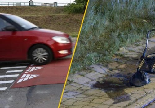 Na ul. Solnej w Krakowie pojawiły się progi zwalniające. Jest ruch miasta po tragicznym wypadku